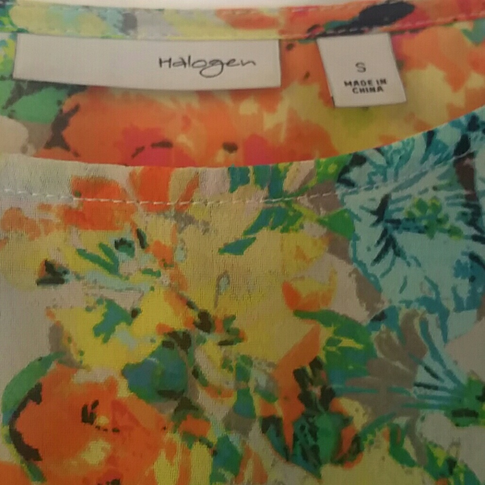 Nordstrom Halogen peplum spring shirt